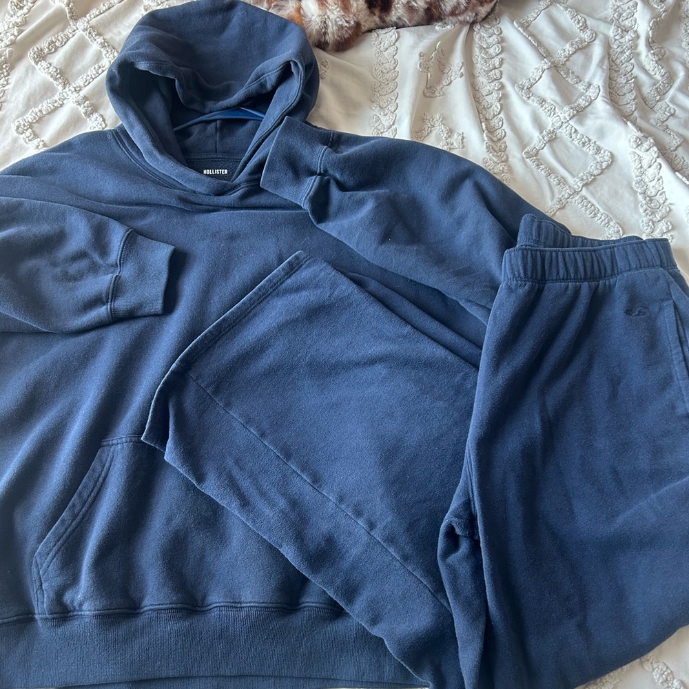 Hollister wide leg sweatpants
